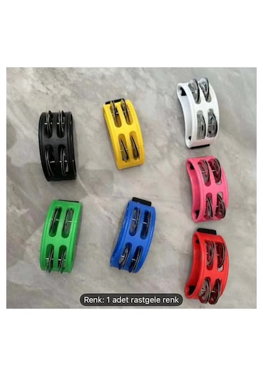 Ayak Zili Kaliteli Lastikli Her Ayağa Uyumlu Ritim Aleti