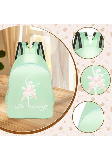 Suntek Bale Dans Sırt Çantası Sevimli Çocuk Seyahatleri İçin Yeşil