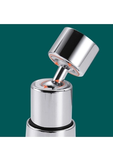 Ambition Mutfak Banyo Dokunun Musluk 360 Derece Döner Lavabo A Gümüş