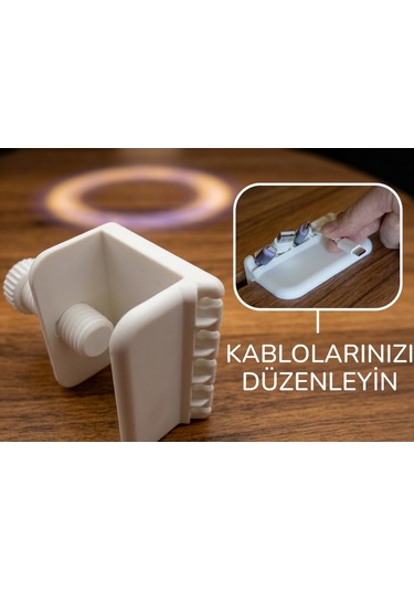 Masa Kenarı Kablo Tutucu Klips