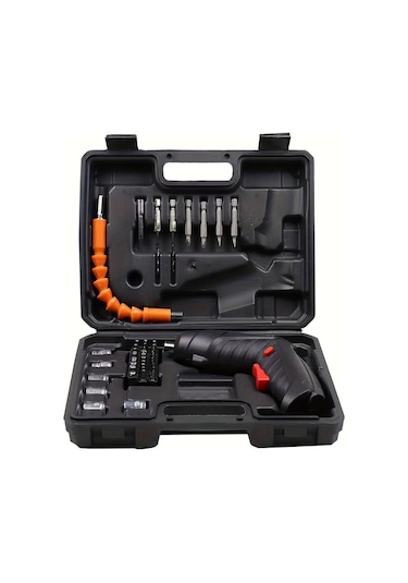 Tcherchi MQ56548 Elektrikli Şarjlı Çok Fonksiyonlu Tornavida Seti 48 Parça