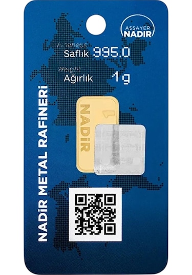 Tuğrul Kuyumculuk 24 Ayar 1 Gram Külçe Altın