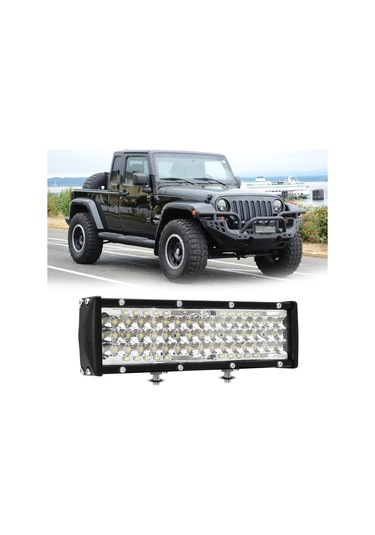 9 İnç Led Çalışma Işığı 204w 6000k Arazi Araçları Kamyonlar K22349-9