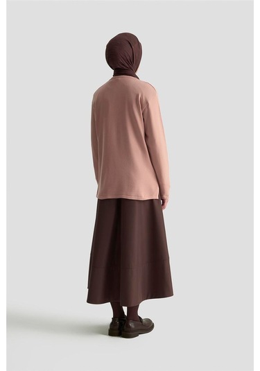 Armine Desenli Kazak 25kd7009 Pudra Pudra