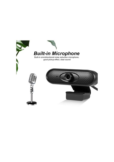 Sones Mikrofonlu Hd 1080p Usb Kamera Web Kamerası