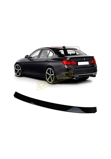 Bmw 3 Serisi F30 Cam Üstü Spoiler Piano Black