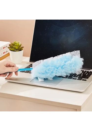 Pazly Elektrostatik Toz Temizleyici - Mikrofiber Kancalı Toz Bezi Ev Ve Araç İçin