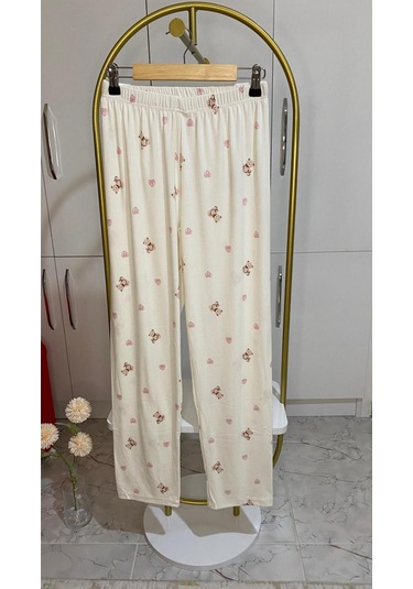 Kaşkorse Pijama Takımı Beyaz