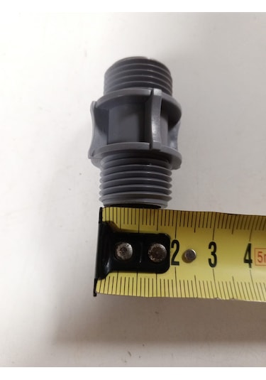 Plastik Dişli Bağlantı Aparatı Rekor 1/2 X 1/2 - 4 Adet