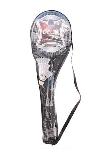 Delta Çiftler için Badminton Raketi 2Adet -Badminton Topu 3 Adet -Deluxe Badminton Çanta Seti