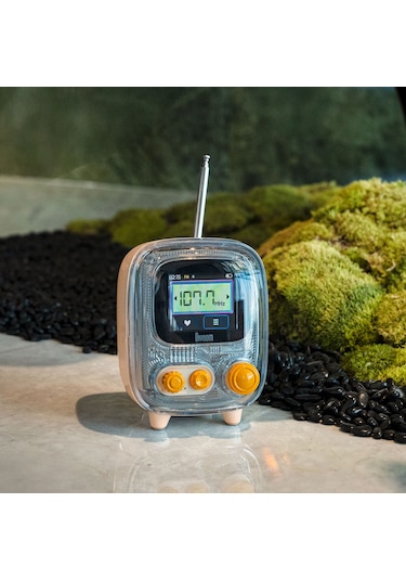 Divoom Tiivoo-2 Fm Radyolu Mini Bluetooth Hoparlör