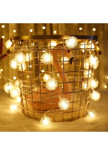 Noel Yılbaşı Ağacı Işığı Led Işık Kirpi Top Led Işık Kirpi Gün Işığı Led Işık 220v İp Led Işık Gün Işığı