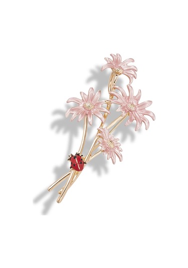 Gelişmiş Lüks 2023 Yeni Lale Çiçek Broşu Zarif Tasarım Gül Beyaz M4-6-1688 M4-6-1688 Çok Renkli