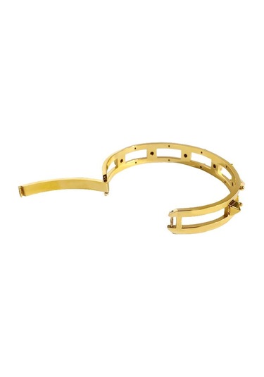 Chavin Bayan Punk Gold Titanyum Çelik Bileklik Bilezik et27sr Altın