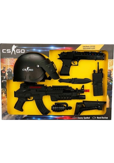 Erdem Oyuncak Csgo Counter Strike Silah Ve Teçhizat Seti Er-120m