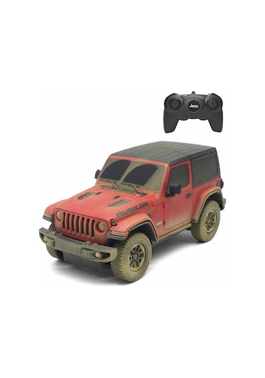 Mey İthalat 1:24 Jeep Wrangler Rubicon Muddy Uzaktan Kumandalı Araba