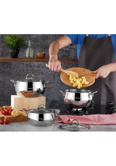 Kahramanlar Büyük Boy Güveç Seti Elit 6 Parça