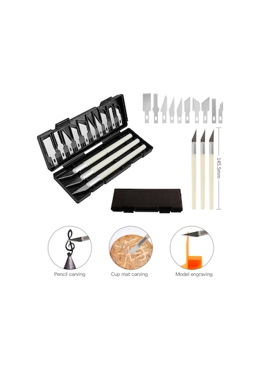 Fosenze 3d Baskı Modeli Temizleme Ve Düzenleme Aracı Seti: Hassas Bıçaklar, Fileler, Çekici, Kabloluk Ve Scraper İçeren Tam Zırh