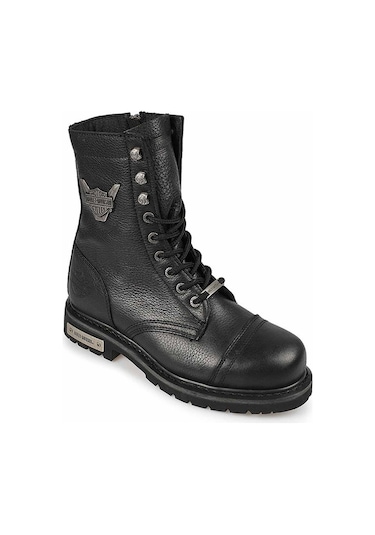 Harley Davidson COLMAR Unisex  BLACK - BASKILI DERİ Bot