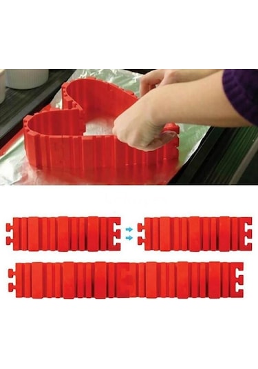 Silikon Yılan Gıda Sınıfı Kek Kalıbı Sihirli Fırında Araçları Dikiş Dıy Herhangi Bir Şekil Her Türlü Pişirme Kek