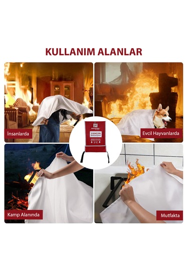 Yangın Battaniyesi 100x150cm
