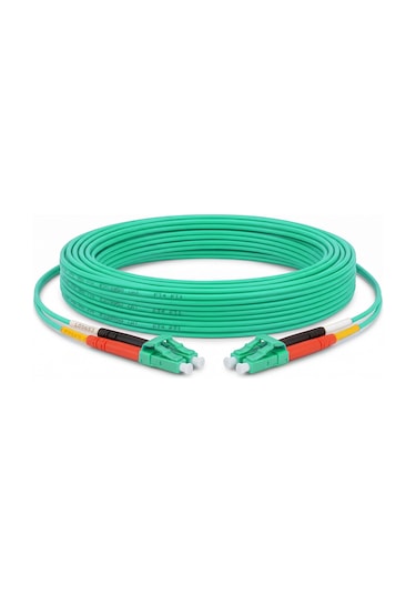 Alfafonet Lc/pc-lc/pc Multimode Om3 Dupleks 5 Metre Fiber Patch Cord