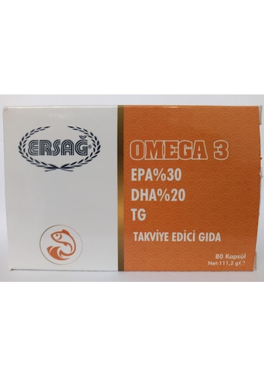 Ersağ Omega 3 Gıda Takviyesi