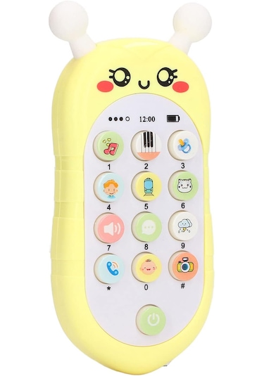 Pilli Müzikli Bebek Telefonu Bal Arısı