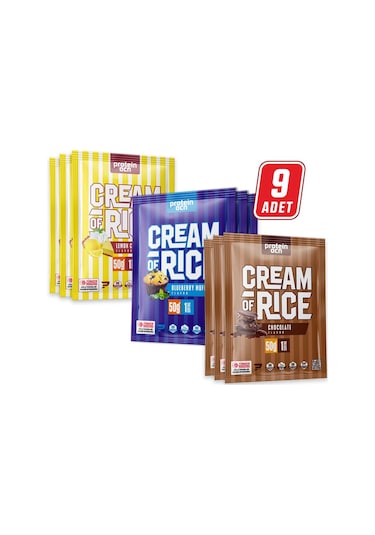 Cream Of Rice Pirinç Kreması - Karma Kutu - 9 Tek Kullanımlık Saşe
