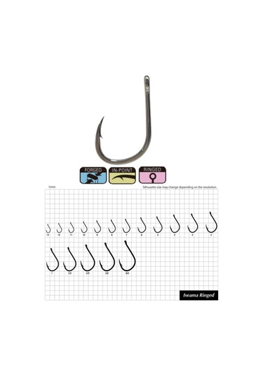 Sasame Isema Ringed F-769 Serisi Olta Iğnesi (538050155)