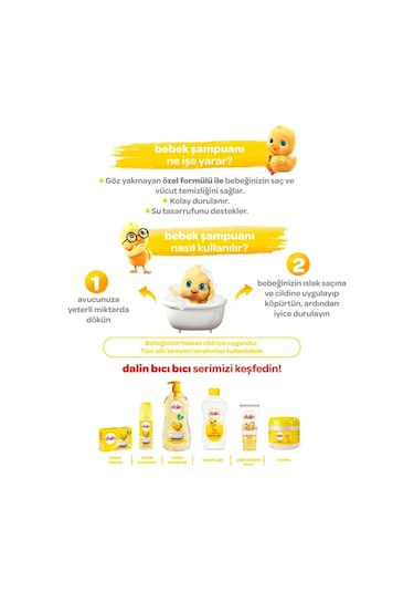 Dalin Bebek Şampuanı 100 ML