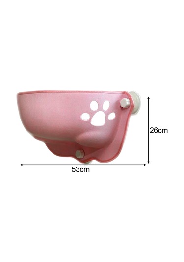 Suntek Küçük Orta Büyük Kediler İçin Kedi Yatağı Pembe