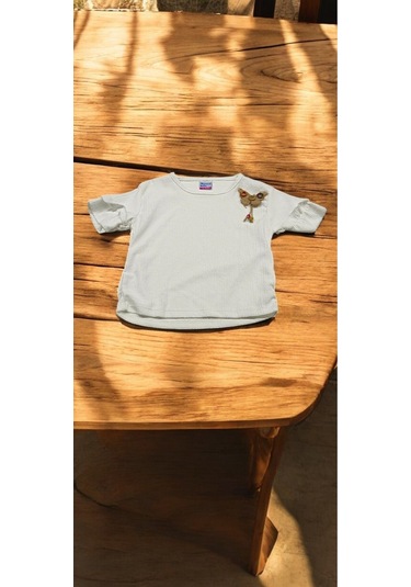 Kız Pantolon Askılı Tşört Takım Renkli