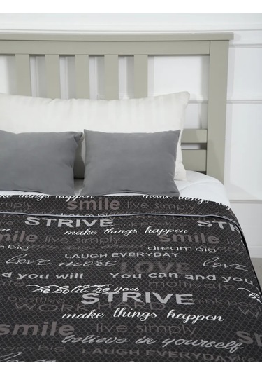 Inteteks Yatak Ve Kanepe İçin Euro Boyutlu 210x240 Kanepe Örtüsü 430225706 Siyah