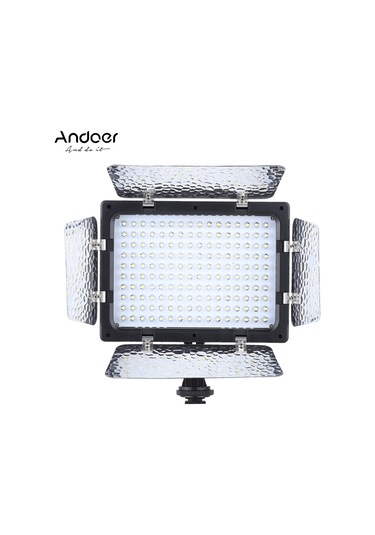 Andoer W160 Video Fotoğrafçılık Işık Lambası Paneli Siyah Diğer