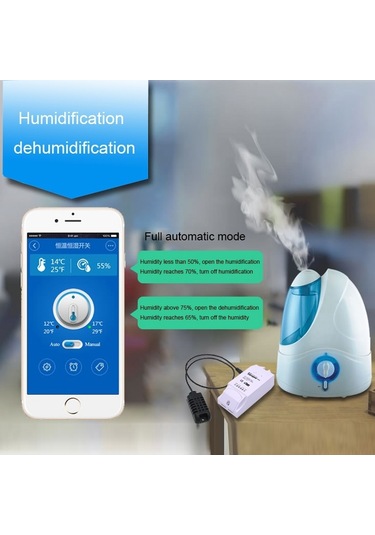Sonoff Th-1 Sonoff Th10/th16 Wifi Akıllı Anahtar İçin Sıcaklık Ve Nem Sensörü