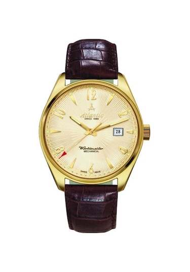 Atlantıc 51651.45.35g Erkek Kol Saati Altın