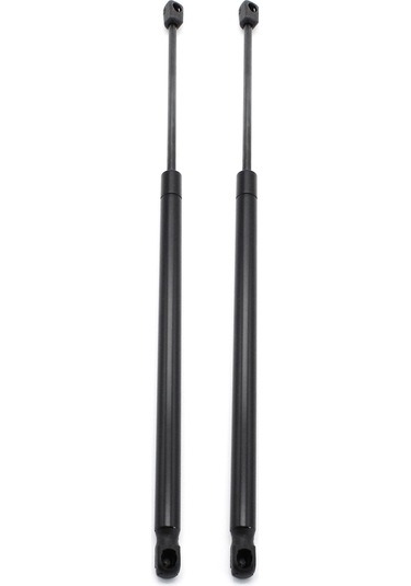 Teltree Renault Scenic Mk2 2003-2009 Arka Kapı Pnömatik Yayları 2 Adet - 8200377199, Paslanmaz Çelik, Siyah