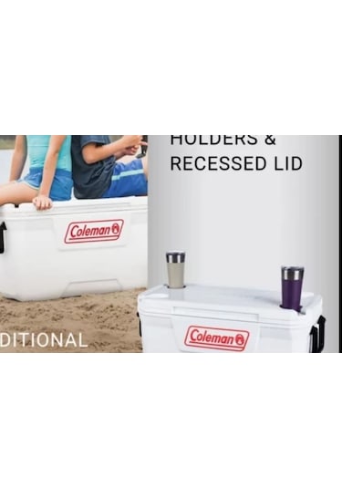 Coleman Xtreme Marine 70 Qt Chest Emea Taşınabilir Soğutucu Buzluk 66.2 Lt Beyaz