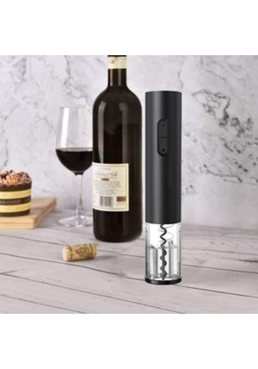 Elektrikli Şarap Açacağı Pil Kumandalı Otomatik Elektrikli Şarap Şişesi Tirbuşon Açıcı One Tıklayın Düğmesi Kullanımlık Açıcılar Ahşap