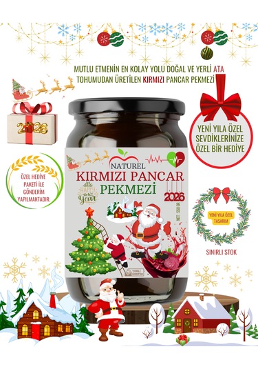 Naturel Yerli Üretim Tahin Pekmez Yeni Yıla Özel Tasarım Hediye Paketi İle Gönderim