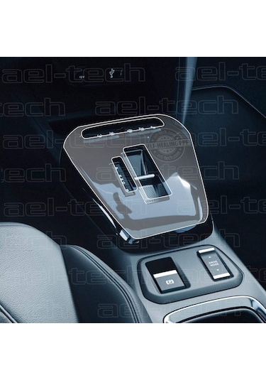Opel Corsa Tuşlu Vites Etrafı Uyumlu Piano Black Ppf Koruyucu