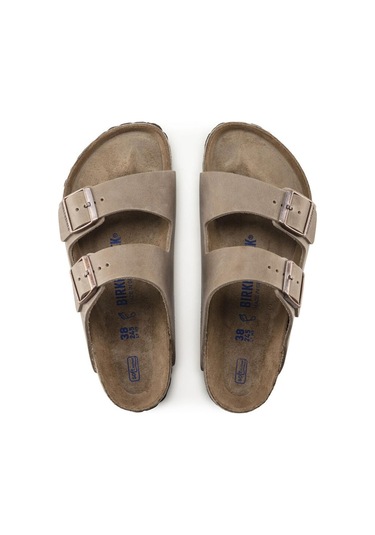 Birkenstock Arizona Sfb Leoi Erkek Kahverengi Terlik Kahverengi