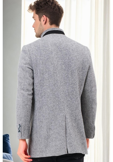 Plt9327 Dewberry Erkek Kaban-diagonal Gri Diagonal Gri