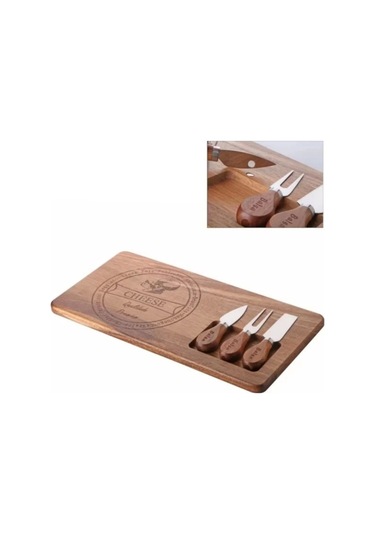 Balsa Aks1050 Akasya Peynir Sunum Tabağı 38x19 Cm Çok Renkli