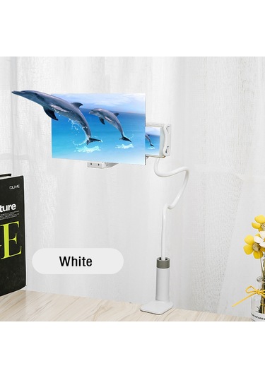 Lemestar 360 Dönebilir Uzun Kollu Telefon Ekran Büyüteci - 8/12 İnç