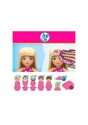 HHM01 MEGA, Barbie Color Reveal Rüya Evi, 545 parça, +6 yaş