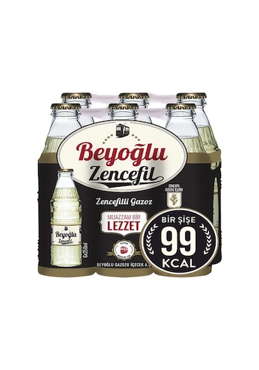 Beyoğlu Gazoz Zencefilli 6 x 250 ML
