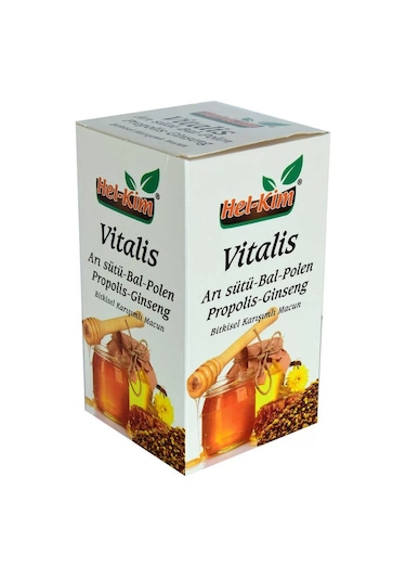 Vitalis Arı Sütü Bal Polen Propolis Ginsengli Bitkisel Macunnu 780 Gr