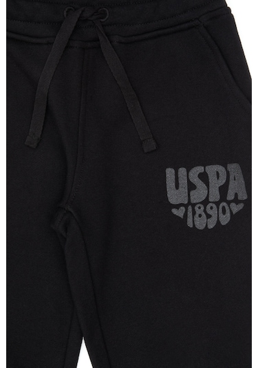 U.s. Polo Assn. Kız Çocuk Siyah Eşofman Altı 50316849-vr046 Siyah